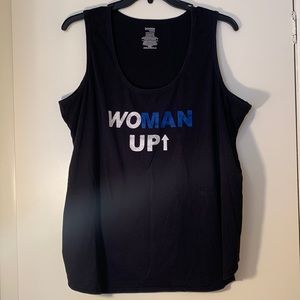 Woman Up 4X Tank by Danskin
